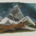 Maqbool Fida Husain — Девятый Хануман; Кайлаш-Пати, изображение 3
