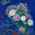 Marc Chagall — Прекрасная девушка в голубом, изображение 1