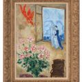 Marc Chagall — Женихи в красном цвете, изображение 2