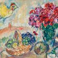 Marc Chagall — Смерть и цветы природы в Сен-Поль-де-Вансе, изображение 1