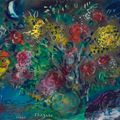 Marc Chagall — Букет желтых коков, изображение 1
