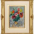 Marc Chagall — Букет цветов и любви, изображение 2