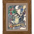 Marc Chagall — Профиль женщины и главное блюдо, изображение 2