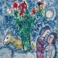 Marc Chagall — Букет с желтизной, изображение 1
