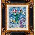 Marc Chagall — Букет с желтизной, изображение 3