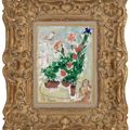 Marc Chagall — Пара букетов из трех человек, изображение 2