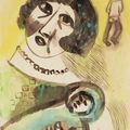 Marc Chagall — Женщина и младенец, изображение 1