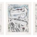 Marc Chagall — Луи Арагон, "Обморок, когда люди выбирают без страха смерти", главный редактор, Париж, 1976 (С. книги 99), изображение 1