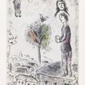 Marc Chagall — Луи Арагон, "Обморок, когда люди выбирают без страха смерти", главный редактор, Париж, 1976 (С. книги 99), изображение 3
