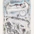 Marc Chagall — Луи Арагон, "Обморок, когда люди выбирают без страха смерти", главный редактор, Париж, 1976 (С. книги 99), изображение 4