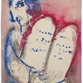 Marc Chagall — Моисей (подготовительный материал гуашью для литографии, М. 126 (Библейское изд.)), изображение 4