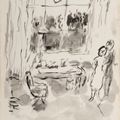 Marc Chagall — Пара, влюбленная в друг друга, изображение 1