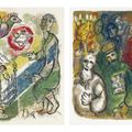 Marc Chagall — "История исхода", Леон Амиэль, Париж и Нью-Йорк, 1966 (Т. 444-67; С. 64), изображение 1