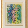 Marc Chagall — Одна тарелка, от: Le Cirque, изображение 2