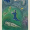 Marc Chagall — Дафнис и Лиценион, от: Дафнис и Хлоя, изображение 1