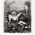 Marc Chagall — Жан де Лафонтен, "Басни", Париж, издательство "Tériade Editeur", 1952, изображение 4