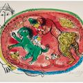 Marc Chagall — Красный круг, изображение 1