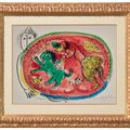 Marc Chagall — Красный круг, изображение 2
