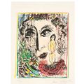 Marc Chagall — Выступление в цирке (Мурло, 392; смотрите книги Крамера, 56), изображение 2