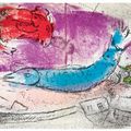 Marc Chagall — Жак Лассень, Шагал, главный редактор, 1957, изображение 2