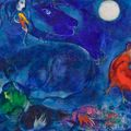 Marc Chagall — Голубой рыцарь, изображение 1
