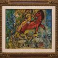 Marc Chagall — Прогулка или Кавалькада, изображение 2