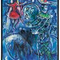 Marc Chagall — Цирк с голубым сердцем, изображение 3