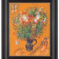 Marc Chagall — Великолепный букет в нежном обрамлении, изображение 4