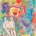 Marc Chagall — Супружеская пара и роскошное сочетание, изображение 1