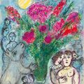Marc Chagall — Встреча с автором букета цветов и пряностей, изображение 1