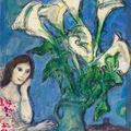 Marc Chagall — Вава с арумами, изображение 1