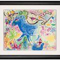 Marc Chagall — Клоун и голубой рыцарь, изображение 2