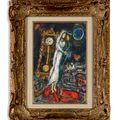 Marc Chagall — Женихи на свадьбе, изображение 2