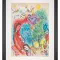 Marc Chagall — Авторская встреча с букетом за столом, изображение 4
