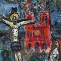 Marc Chagall — Эскиз для картины "Дерево Джессе", изображение 1
