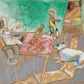 Marc Chagall — Ночь в спальне, изображение 1