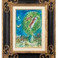 Marc Chagall — Настоящая пара без букета, изображение 4