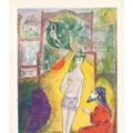 Marc Chagall — Четыре сказки из "Тысячи и одной ночи", издательство "Пантеон Букс", Нью-Йорк, 1948, изображение 4