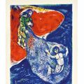 Marc Chagall — Четыре сказки из "Тысячи и одной ночи", издательство "Пантеон Букс", Нью-Йорк, 1948, изображение 10
