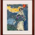 Marc Chagall — Этюд для румян "Солей", изображение 2
