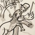 Marc Chagall — Ле Бук и сын Берже, изображение 1
