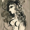 Marc Chagall — Пара с самым разным профилем, изображение 1