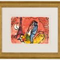 Marc Chagall — Вариант "Бульваров" с красным фонарем (справа); Изображение креста (сзади), изображение 2