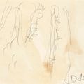 Marc Chagall — Вариант "Бульваров" с красным фонарем (справа); Изображение креста (сзади), изображение 3