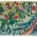 Marc Chagall — Букет и любовь из-за угла, изображение 2