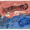 Marc Chagall — Для девушки, которая наслаждается жизнью в этой прекрасной деревне, изображение 2