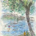 Marc Chagall — На берегу озера Констанс, Маммерн, изображение 1