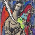 Marc Chagall — Сочинение для концерта "Голубой апельсин в розовых тонах" (1923-45), изображение 1