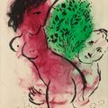Marc Chagall — Любовный аромат красного фавна, изображение 1