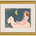 Marc Chagall — Ночь в одиночестве, изображение 2